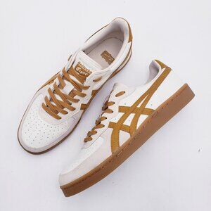 Onitsuka Tiger GSM Classic Tennis Shoe Leather Sneaker Men's Size 8 Cream Tan